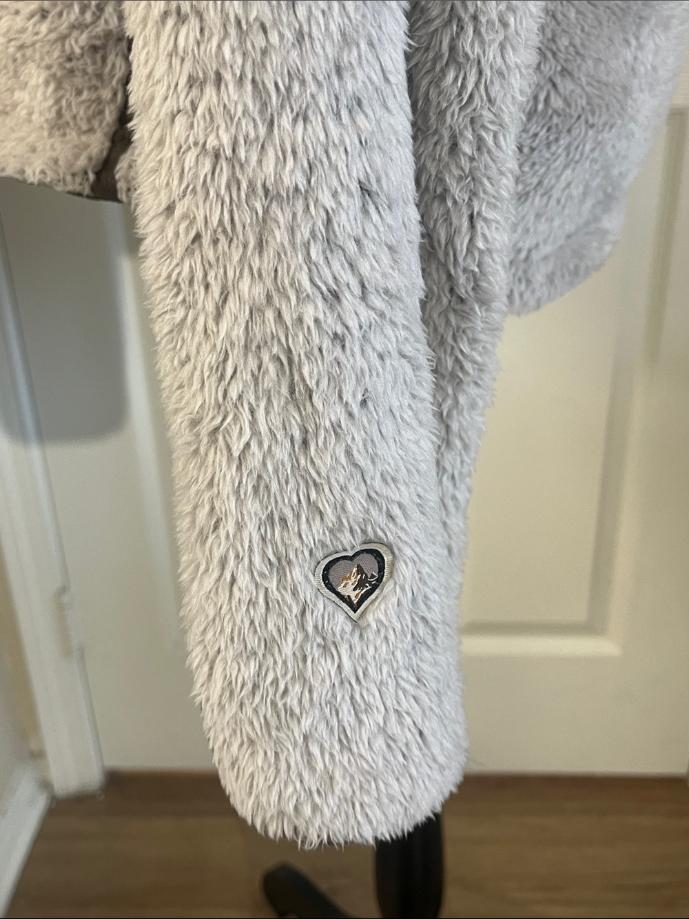 KÜHL Flight Fleece Hooded Jacket Women's Extra Large XL Stone Sherpa Zip Up - Picture 7 of 13